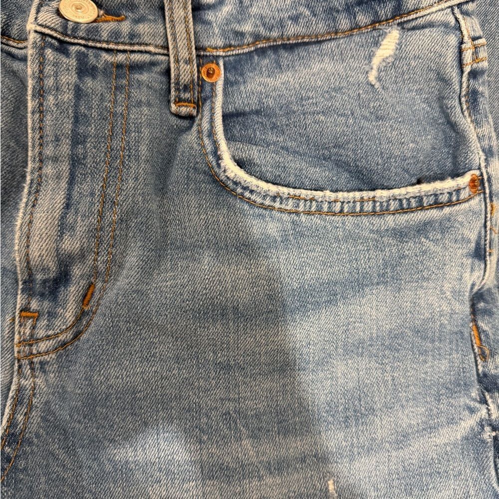 ZARA “The Slim Boyfriend” Jeans Valley Blue - Picture 3 of 8
